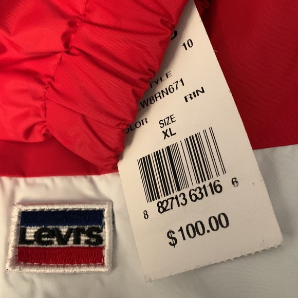 Levi Strauss & Co hooded rain jacket XL (Fits more like a Large) - Picture 4 of 7